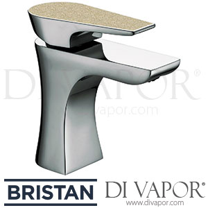 Bristan MHOU BAS CS Hourglass Basin Mixer with Clicker Waste Spare Parts